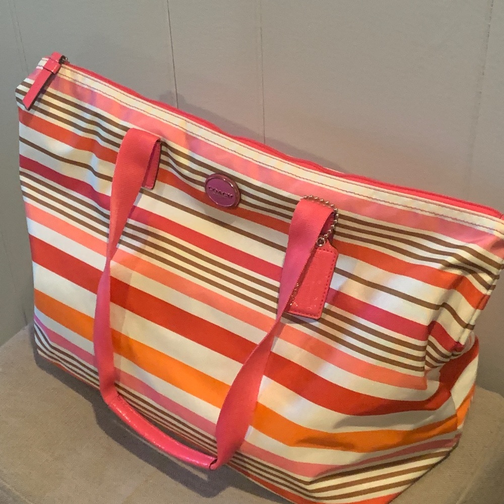 Coach Med-Large Over-Night Travel Tote